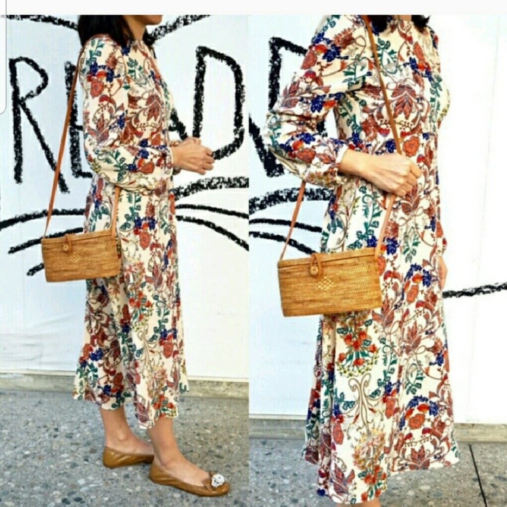 NWT Vintage Style Midi Dress